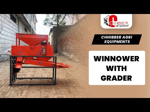Winnower Cum Grader Seed Cleaning Machine Seed Grading Machine