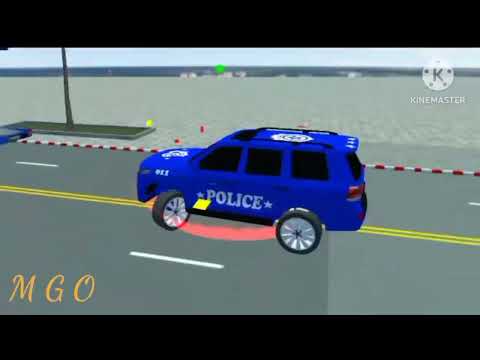 US POLICE  car  Quad Bike  Transport Game car drive  police driving simulator