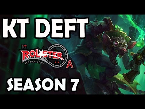 KT Deft TWITCH vs ASHE ADC Rank #46 Challenger 703LP Korea