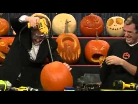 Late Night 'Extreme Pumpkin Carving with Tom Nardone! 10/31/08