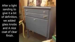 DIY Add legs to up cycle an old cabinet. Great project for all skill levels!