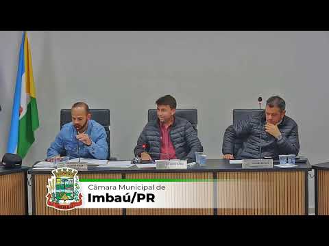 SESSÃO DA CÂMARA MUNICIPAL DE IMBAÚ.