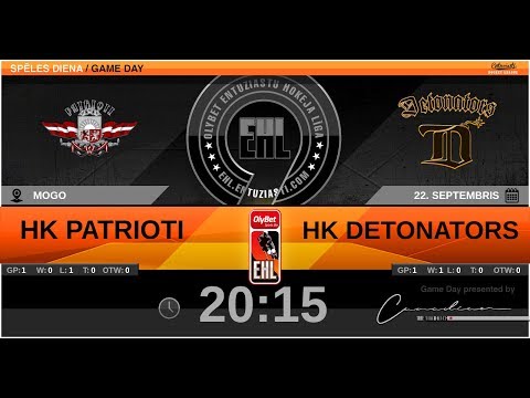 2019 09 22 Patrioti - Detonators