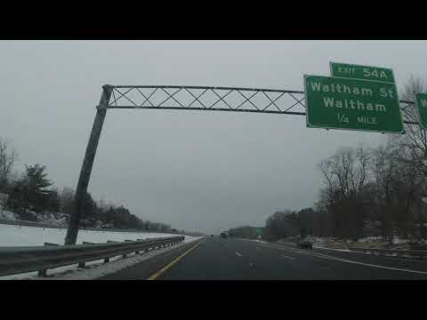 20210201 Cambridge to Natick driving in snow storm 2