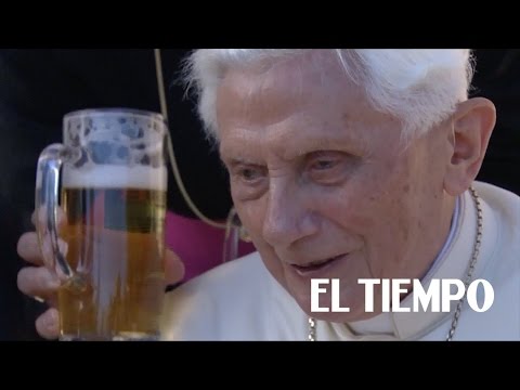 Papa emérito Benedicto XVI celebró su cumpleaños con cerveza | EL TIEMPO