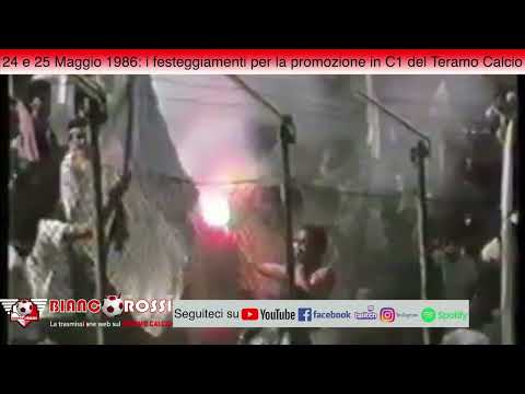 1985/86 (33) - TERAMO - MARTINA - SERIE C/2 (NASCE L' AMICIZIA TRA LE DUE TIFOSERIE)