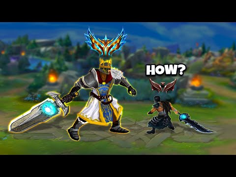 Non-Stop Unbelievable Challenger Tryndamere Gameplay | RANK 1 TRYND THE MOVIE