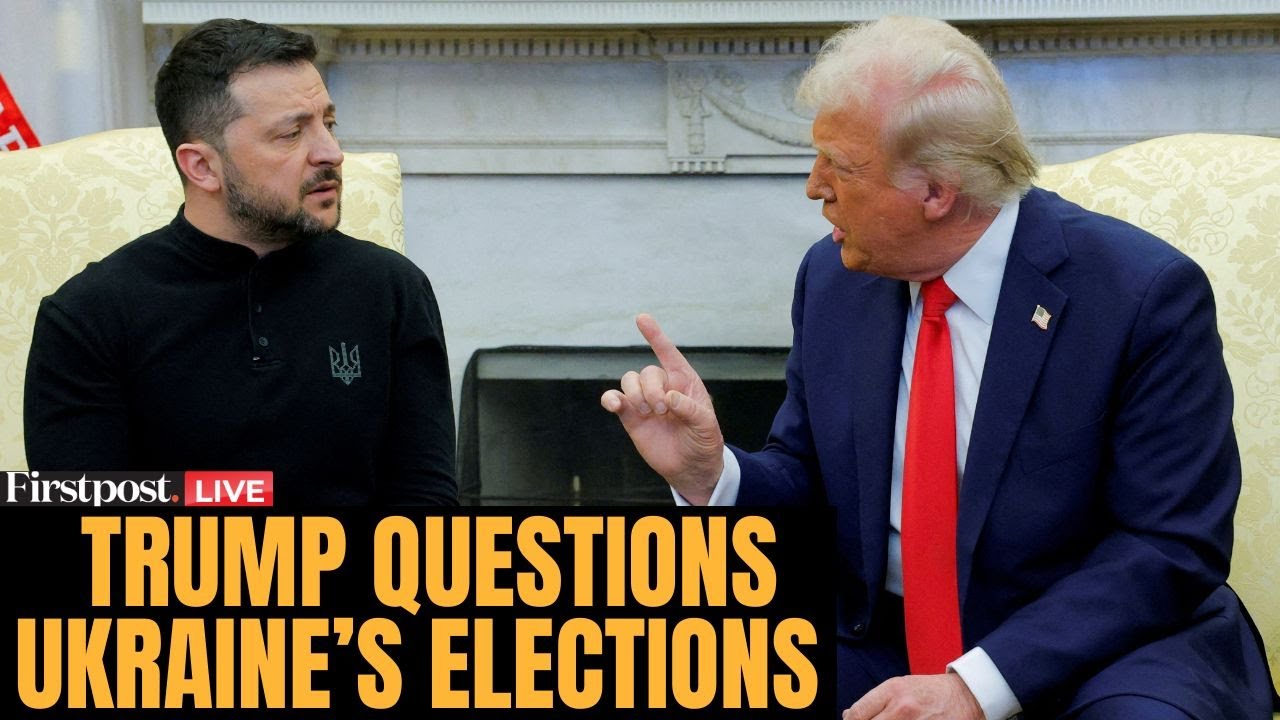 LIVE: Trump Says Ukraine Hasn’t Held Election ‘In Long Time’, Awaits ‘Answers’ Before Europe Meeting