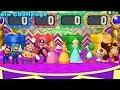 Mario Party 10 - All Characters Coin Challenge Gameplay