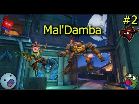 Paladins Pro | Renegades Viral | Ranked Mal'Damba Gameplay #2 w/ Cliku