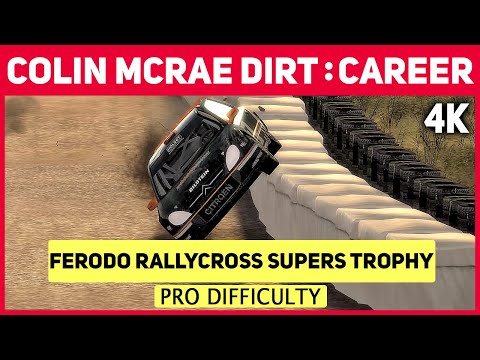 Colin McRae DiRT in 4K - Career - #52 Ferodo Rallycross Supers Trophy - Pro Difficulty