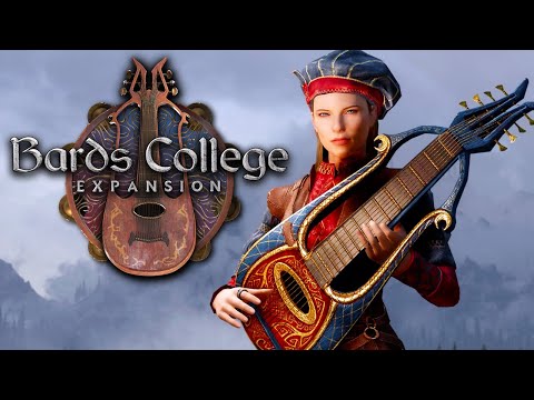 Become a Real Bard - Bards College Expansion Part 1 | Skyrim Creations
