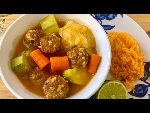 Albondigas | Caldo de Albóndigas |Mexican Meatball Soup
