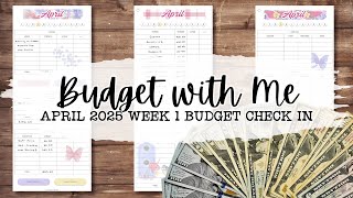 April 2025 Week 1 Budget Check In 💲💸 Digital Budgeting on the iPad with Goodnotes 6