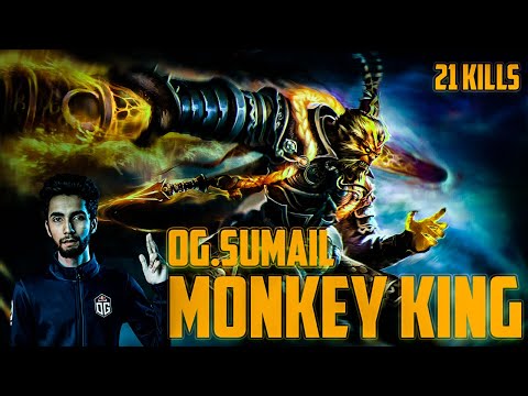 OG.SUMAIL MONKEY KING || DOTA 2 || 7.30c || MONKEY KING GAMEPLAY || MONKEY KING ITEM BUILD