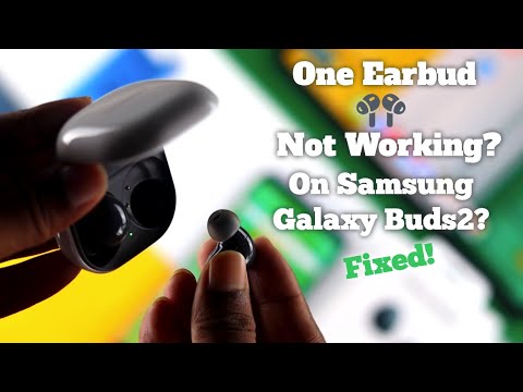 Fix- One Earbud Not Working Samsung Galaxy Buds2! [Left/Right]