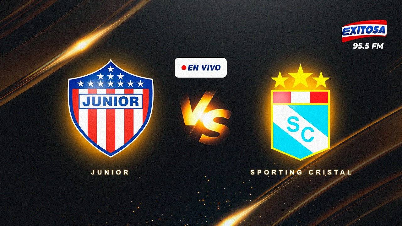 🔴🔵COPA LIBERTADORES 🔴 EN VIVO |  JUNIOR DE BARRANQUILLA VS SPORTING CRISTAL