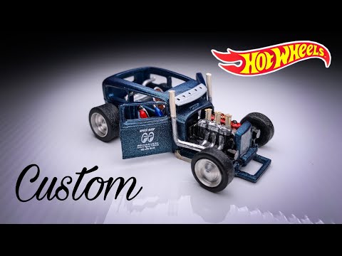 Hotrod diecast custom hotwheels