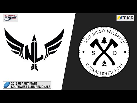 Nightlock vs Wildfire - Women's Semifinal - 2019 Southwest Regional Championships