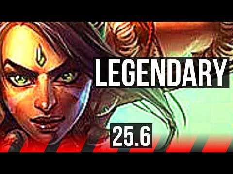 NIDALEE vs MORDEKAISER (TOP) | 8/0/1, Legendary | EUW Master | 25.6