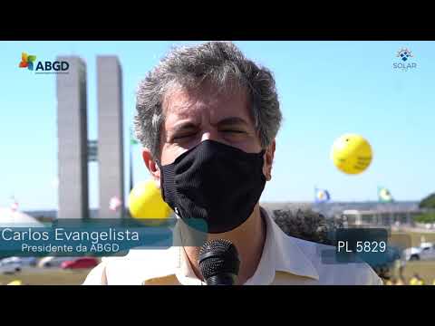ABGD -   Carlos Evangelista na Manifestação a favor do PL5829