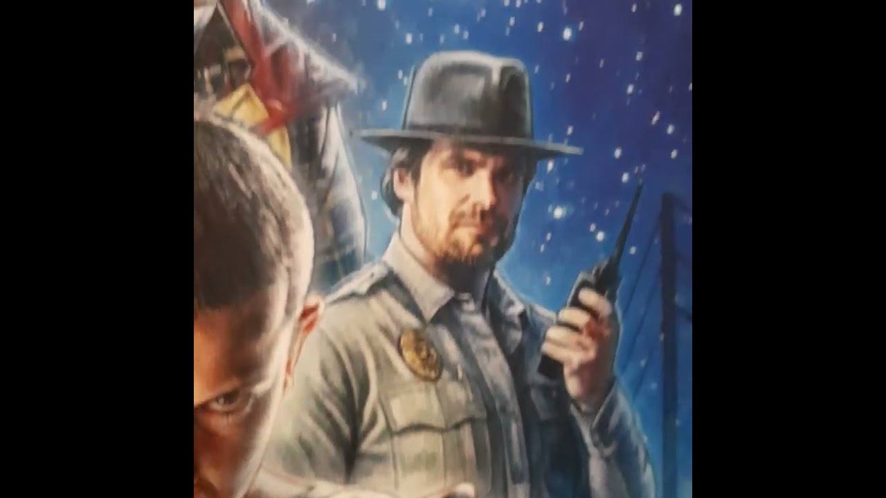 Stranger Things Stretched Canvas Print - How to be a Smart Collector