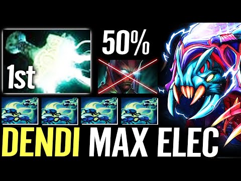 🔥 DENDI Weaver Max Electric Counter ILLusion — 50% Mjollnir + Aghanim Shard Godlike Carry Dota 2 Pro