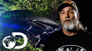 Monza Crashes His Car During His Race Against Chuck! | Street Outlaws