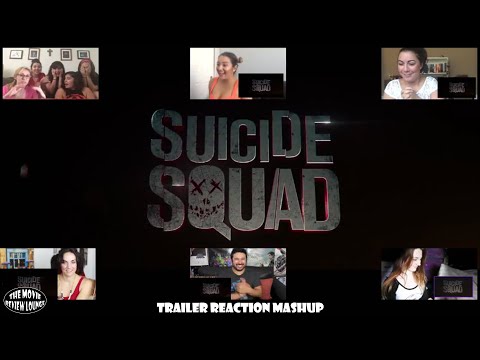 Suicide Squad Comic Con Trailer (Reaction Mashup)