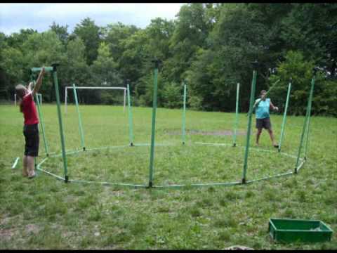 Das Jurtengerüst - Jurtenland