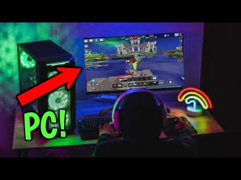 Playing Bedwars On A PC! [Blockman Go]