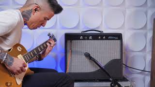 Video thumbnail for Silktone Astro | 12watt KT-66 combo amp by R.J. Ronquillo