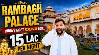 Rambagh Palace Jaipur 🇮🇳 | India's Most Expensive Hotel 😱 ₹1.5 Million/Night Roy