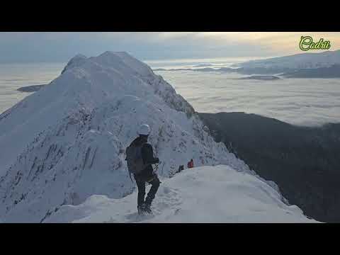 Piatra Craiului Nordica iarna (Turnu - Ascuțit- La Om) ❤️