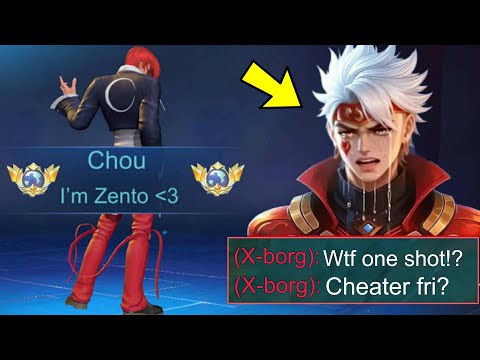 GLOBAL CHOU BEST 1 HIT BUILD & EMBLEM TUTORIAL 2026!! (CHOU BEST BUILD 2026)