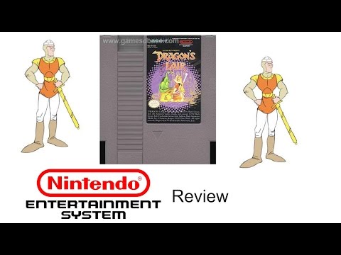Dragon's Lair Review and Gameplay - NES