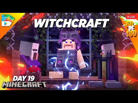 Minecraft Live India - WitchCraft Potions - DAY19 - Win Google Play Card