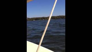 preview picture of video 'Sailing on Wilson Lake, Killen Alabama'