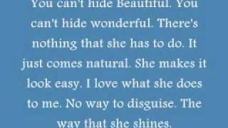 Aaron Lines-You Can&#39;t Hide Beautiful With Lyrics