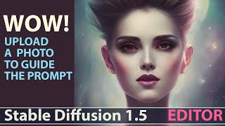 Stable Diffusion Image Editor!  Use a sketch or photo to guide your prompt in Dream Studio