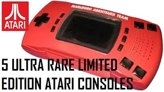 The Story Of 5 Ultra Rare Limited Edition Atari Consoles