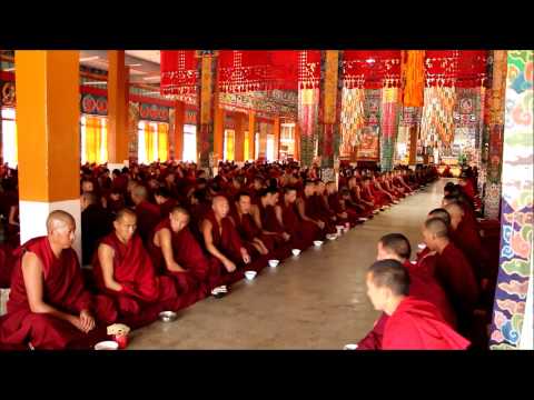 Meal Chant at Sera Lachi Before Lunch