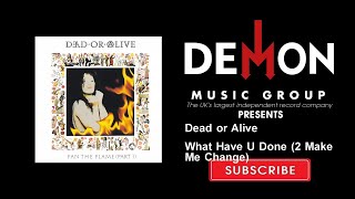 Dead or Alive - What Have U Done - 2 Make Me Change