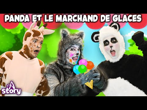 Panda et le Marchand de Glaces - A Story French