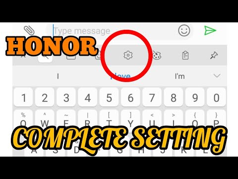 Huawei Honor Phone || Complete Keyboard Settings & How to Use