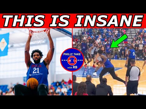 OMG Joel Embiid Looks HEALTHY... & The Sixers Might OFFICIALLY Be Back!