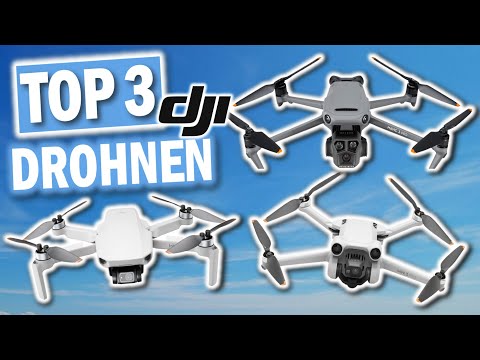 Die besten DJI VIDEO DROHNEN 2026 ( 3 Preisklassen )