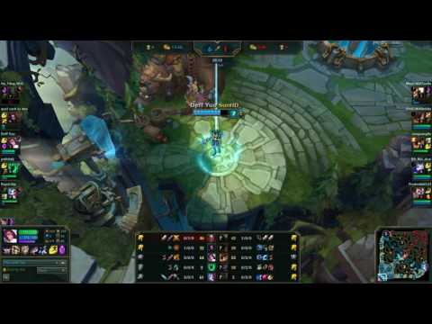 Fiora vs Ziggs - Mid Lane - Full Game (June 12, 2017)