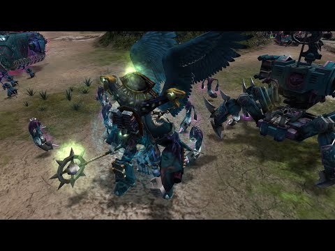 Thousand Sons vs Death Guard - Survival - Unification Mod - Warhammer 40K Dawn Of War Soulstorm