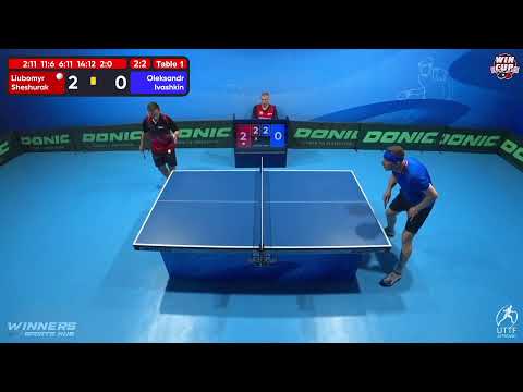 23:00 Liubomyr Sheshurak (3:2) Oleksandr Ivashkin West 5 WIN CUP 19.10.2022 | TABLE TENNIS WINCUP